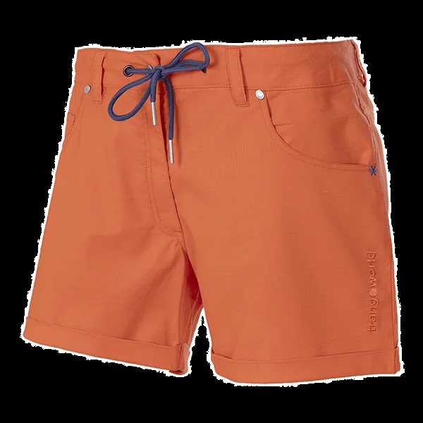trangoworld PANT. CORTO GEMONA Naranja