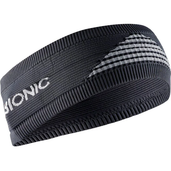 xsocks Headband 4.0 Charcoal/Pearl Grey