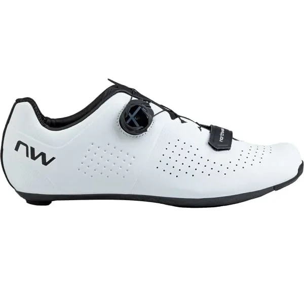 Zapatilla bicicleta de carreteraNORTHWAVESTORM CARBON BLACK/WHITE