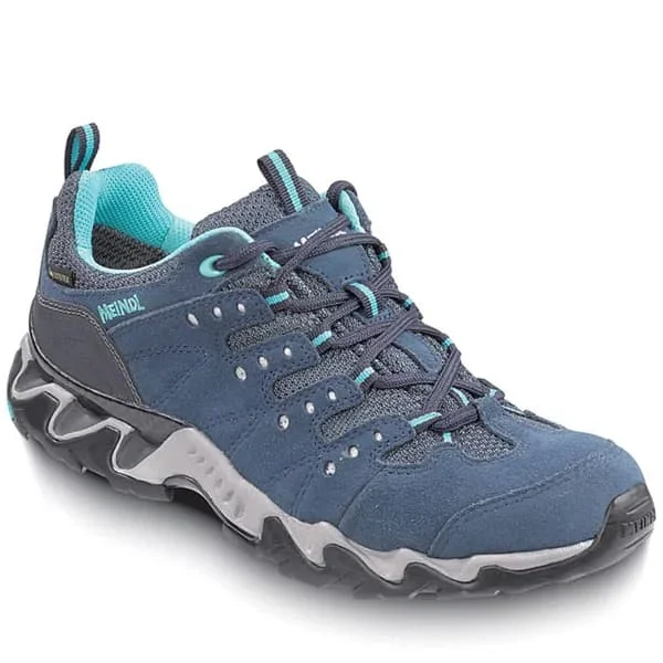 Zapatilla caña baja de senderismoMEINDLPORTLAND GORE-TEX LADY MARINE/TURQUOISE