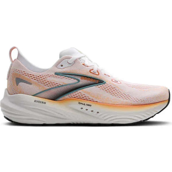 Zapatilla runningBROOKSGLYCERIN 22 WHITE/ORANGE/GREEN BLUE SLATE