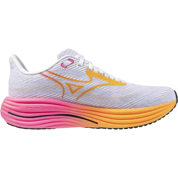 Zapatilla runningMIZUNOWAVE RIDER 29 WHITE/TANG ORANGE/PINK TETRA