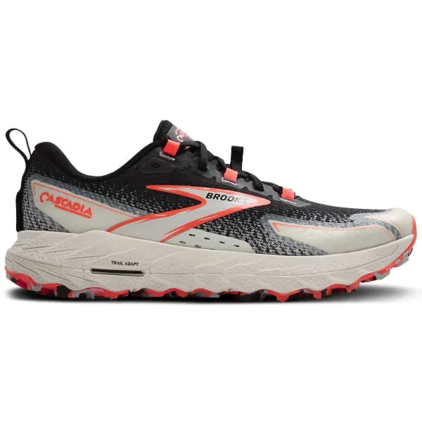 Zapatilla trailBROOKSCASCADIA 18 W BLACK/BLUE WASH/ FLAME