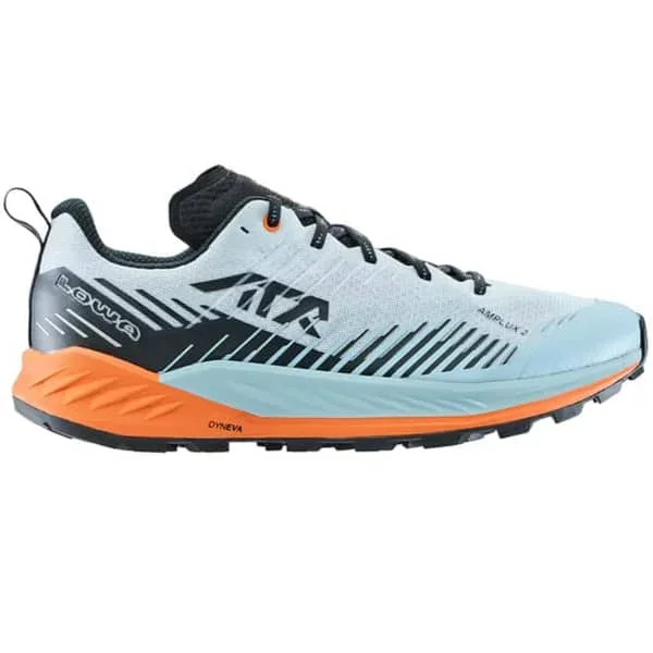 Zapatilla trailLOWAAMPLUX 2 MISTY BLUE/ORANGE